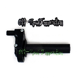Off-RoadInnovation Twist Throttle Assembly w- Throttle Tube for Kawasaki Tecate-3 KXT250 1984-1987 (T3-Twistthrottle-ORI)