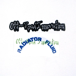 Off-Road Innovation Radiator Fluid Sticker-White Plastics for Kawasaki Tecate-4 KXF250 1987-1988 (56050-1086R)