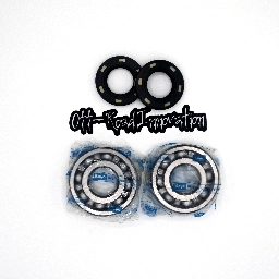 Off-Road Innovation Crankshaft Bearing & Seal Kit-OEM Style for Kawasaki Tecate-4 KXF250 1987-1988 (T4-Crank-BSK-OEM)