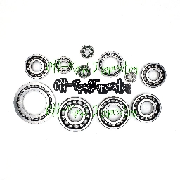 Off-Road Innovation Engine Bearing Kit-Bottom-End for Kawasaki Tecate-4 KXF250 1987-1988 (T4-EngBearing-BEK)