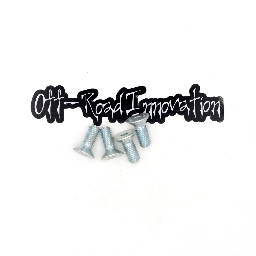 Off-Road Innovation Rear Brake Disc Screw Kit-Zinc for Kawasaki Tecate-4 KXF250 1987-1988 (Screw-8x20-T-A-Z-K4)