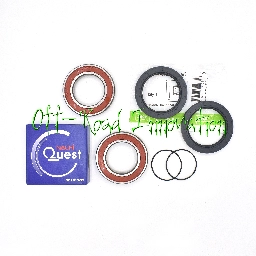 Off-Road Innovation Premium Rear Axle Bearing & Seal Kit for Kawasaki Tecate-3 KXT250 1986-1987 (WBSK-R-003)