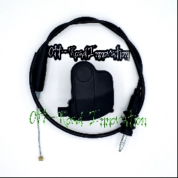 Off-Road Innovation Thumb Throttle Conversion Kit-Factory Carb for Kawasaki Tecate-3 KXT250 1984 (T3-ThumbThr-CK-OEM)