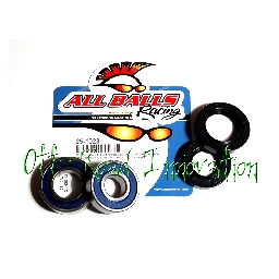 All Balls Racing Front Wheel Bearing & Seal Kit for Kawasaki Tecate-4 KXF250 1987-1988 (25-1023)