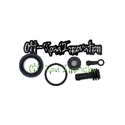 Kawasaki Brake Caliper Rebuild Kit-Rear for Kawasaki Tecate-3 KXT250 1984 (T3-BrCal-RBK-OEM-A1)
