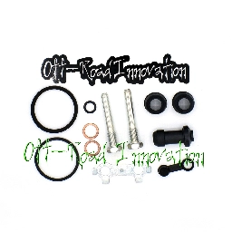 Nissin Brake Caliper Rebuild Kit-Rear for Kawasaki Mojave KSF250 1987-2004 (T4-BrCal-RBK-R-N)